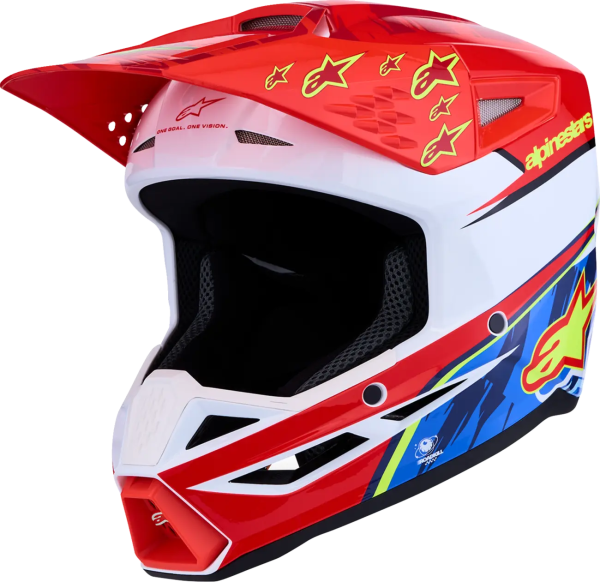 Casca Alpinestars Sm3 Falcon Rosu/Alb/Albastru XS, 1, nordicamoto.ro