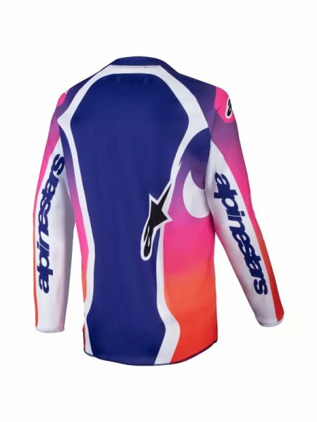 Tricou Copii Alpinestars Racer Wurx White-0