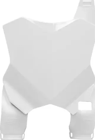 Number Plate Extension White 