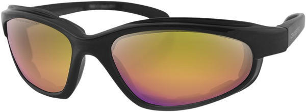 Fat Boy Matte Black Sunglasses Black Medium Frame, 1, nordicamoto.ro