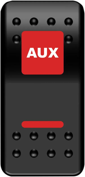 Rocker Switch Black -0