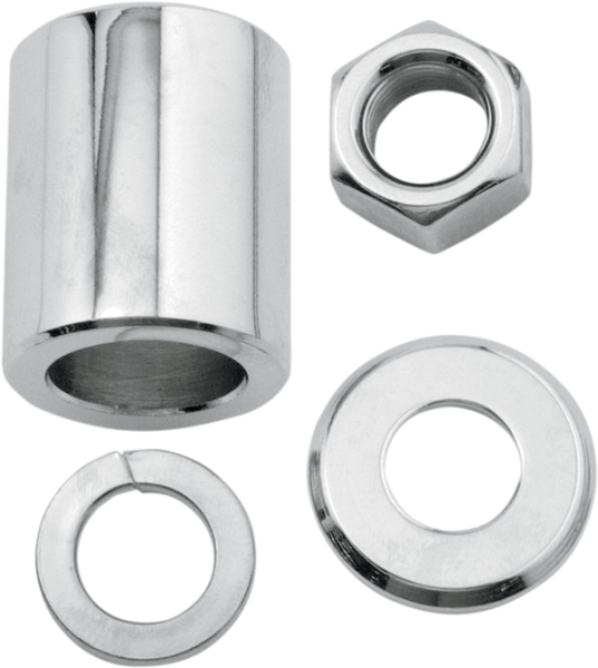 Axle Spacer/nut Kit Silver, 1, nordicamoto.ro