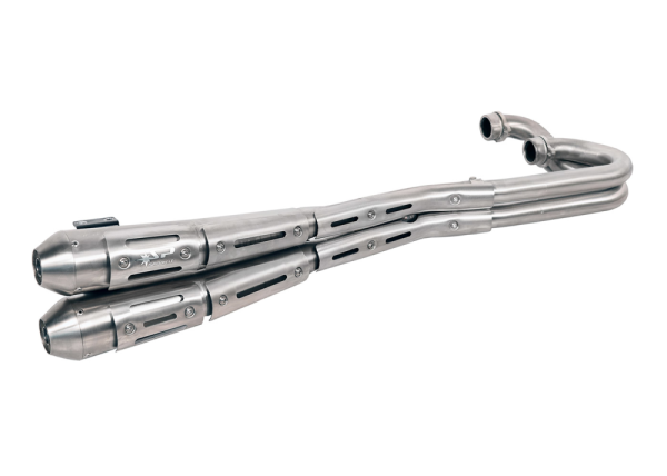 Full System 2in2 70's Stainless Steel Stainless Steel, 1, nordicamoto.ro