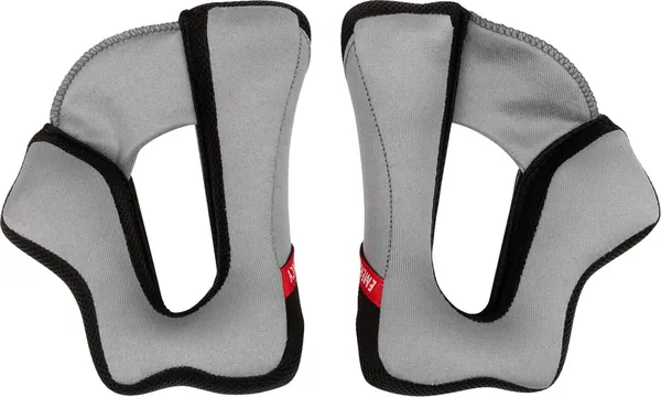 THOR Reflex Sport Helmet Cheek Pads Black, Gray -1