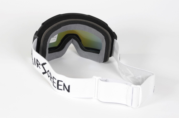 Ochelari Snowmobile Airscreen SLASH 02 Alb/Albastru-0