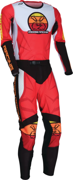 Tricou MOOSE RACING Agroid Red-2