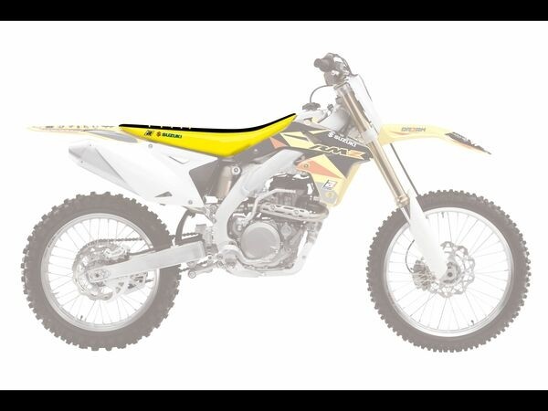 Double Grip 3 Seat Cover Yellow, 2, nordicamoto.ro