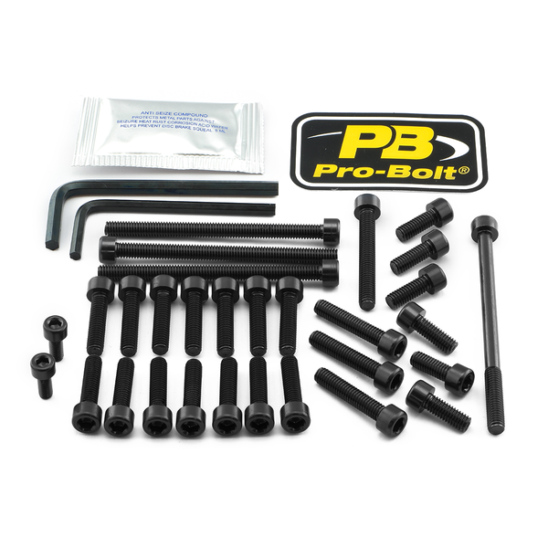 Bolt Kit Black, 1, nordicamoto.ro