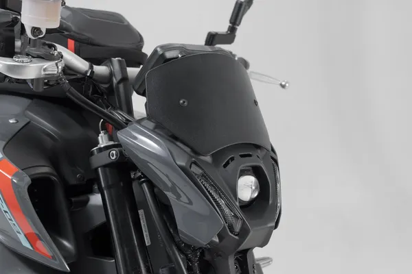 Windscreen For Yamaha Black-0