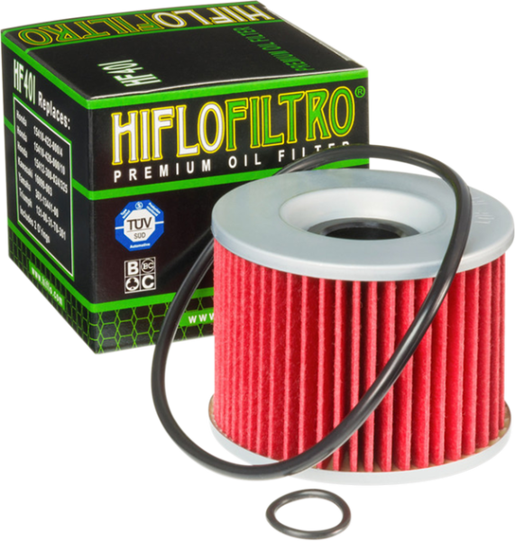 Premium Oil Filter Red -3