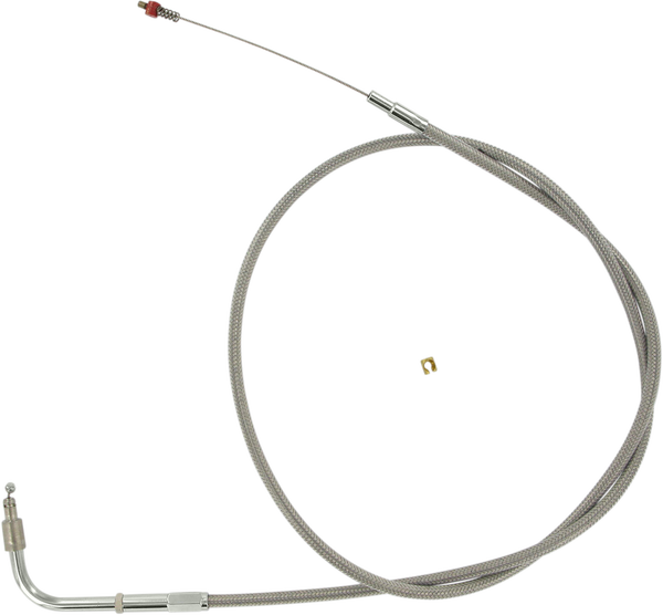 Stainless Steel Throttle/idle Cable Silver +152 mm (6''), 1, nordicamoto.ro