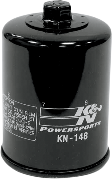 Filtru de ulei de înaltă performanță, negru, 1, nordicamoto.ro