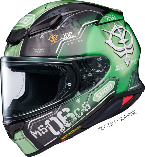 Casca integrala SHOEI NXR2 ZAKU II TC-4 Verde XL-1494a30dcc851b8522afcae7fb20c95f.webp