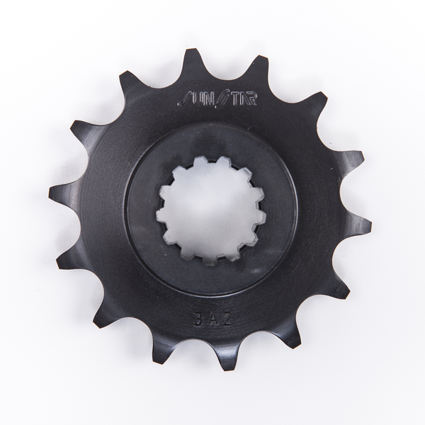 Pinion pentru arbore intermediar Powerdrive, negru, parkerizat, 1, nordicamoto.ro