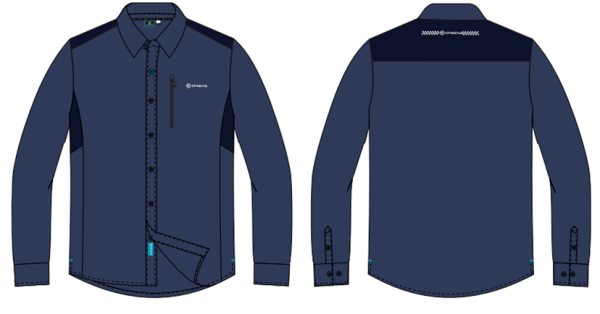 TRICOU CFMOTO QUICK-DRY ALBASTRU, 1, nordicamoto.ro