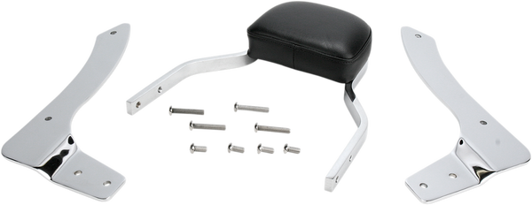 Square Sissy Bar Kit Chrome, 2, nordicamoto.ro