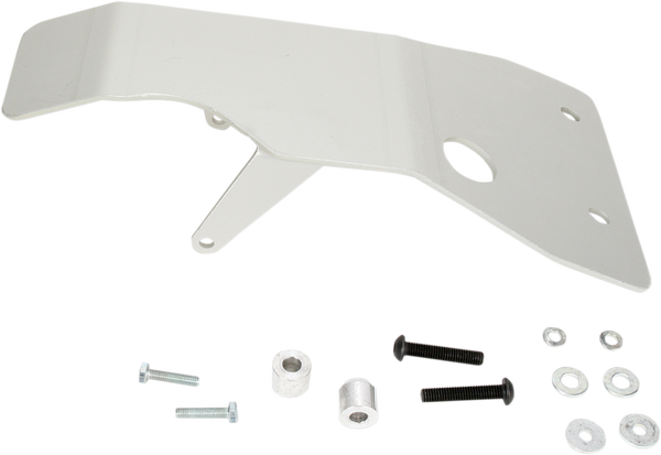 Placă de protecție din aluminiu MOOSE RACING (argintie), 2, nordicamoto.ro