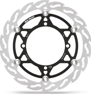 Flame Series Floating Rotor Black, Silver 