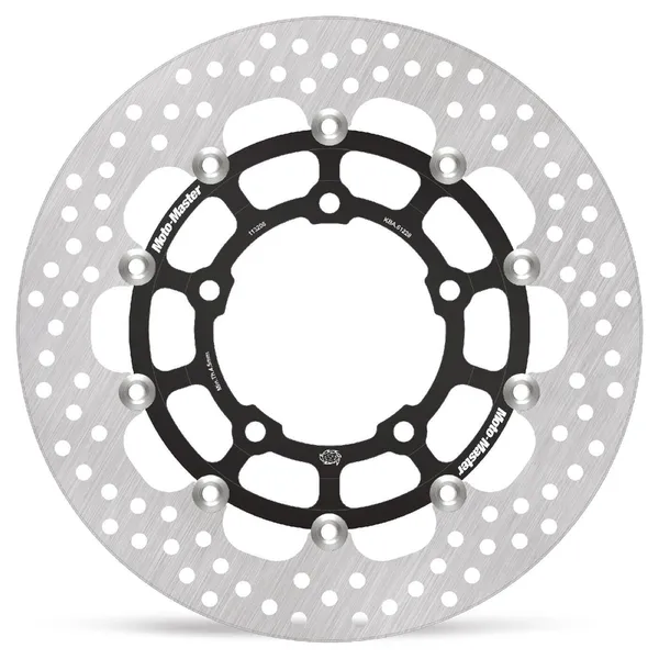 Halo Series Floating Rotor Black, Stainless Steel-1