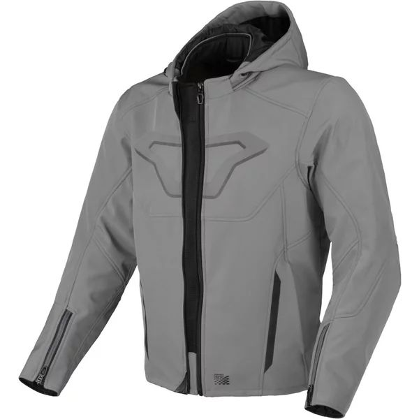 Geaca softshell de vara MACNA ATRACOR M Gri, 6, nordicamoto.ro