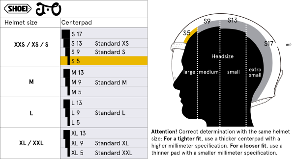 Captuseala casca SHOEI JO XL13-0