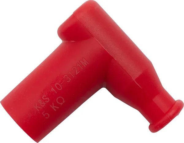MOOSE RACING Spark Plug Resistor Cover Red -0