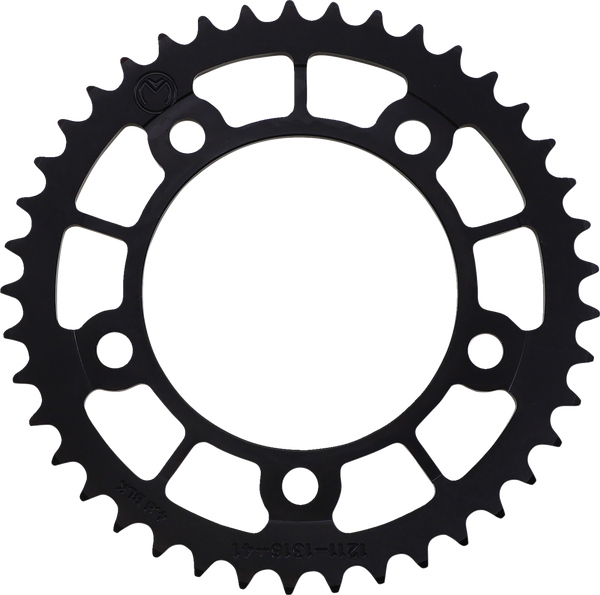 MOOSE RACING Rear Aluminum Sprocket Black -1