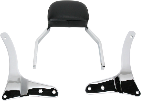 Square Sissy Bar Kit Chrome, 2, nordicamoto.ro