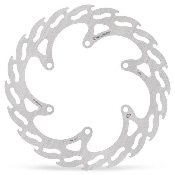 Flame Series Fixed Rotor Silver, Stainless Steel-0