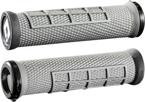 Elite Flow Lock-on Grips Gray-0