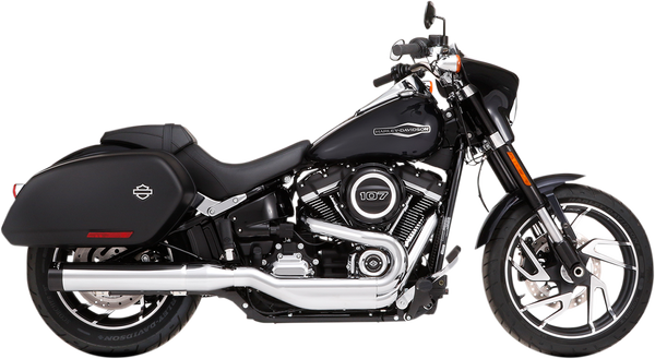 Muffler Slip-on 4(r) For Softail Sport Glide Chrome, 2, nordicamoto.ro