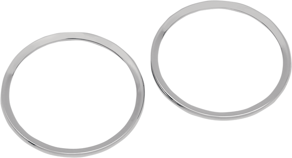 Chrome Speaker Bezels Chrome, 2, nordicamoto.ro