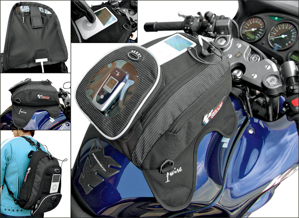 I-wire Tank Bag Black, 1, nordicamoto.ro