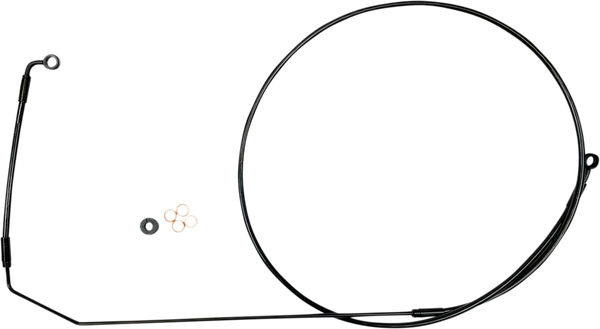 Xr Stainless Dot Brake Line Kit Black, Black Pearl Oversize [+102 mm (4'')], 1, nordicamoto.ro