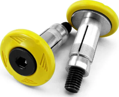 Grip Armor With Bar End Yellow, 2, nordicamoto.ro