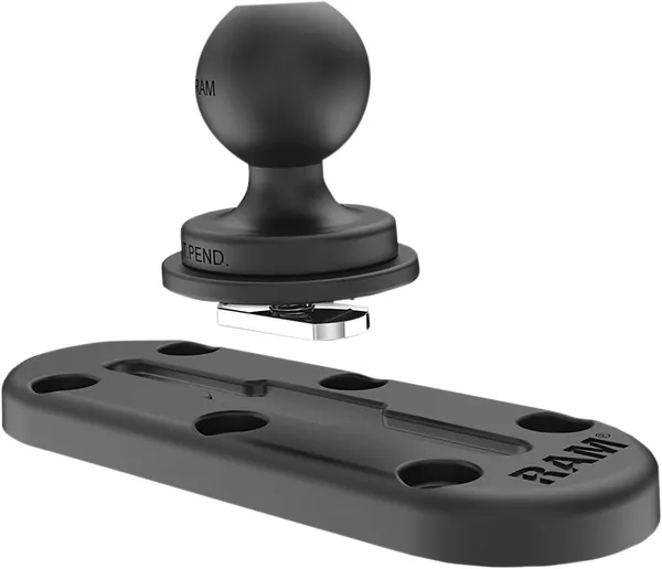 Tough-track Top-loading Composite 3'' Track Black -1