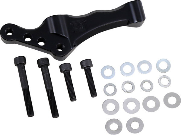 Radial Front Brake Caliper Mounts Black, 2, nordicamoto.ro