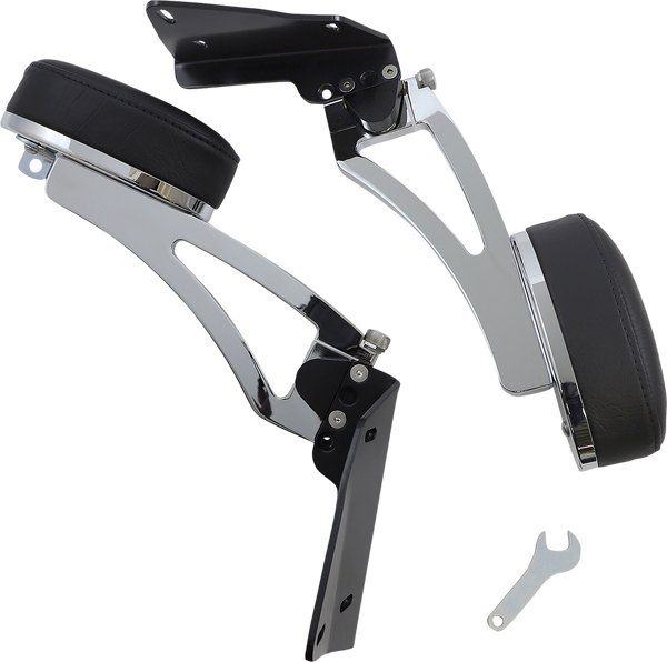 Armrest Harley Davidson Chrome Black, 2, nordicamoto.ro