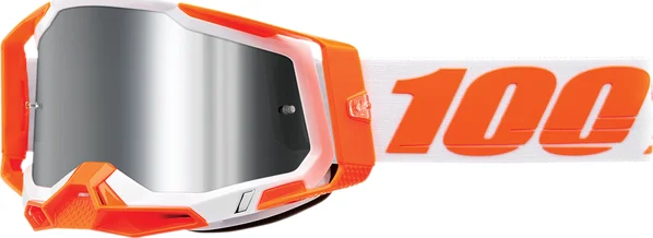 Ochelari 100% Racecraft 2 Orange Flash Silver Mirror, 2, nordicamoto.ro