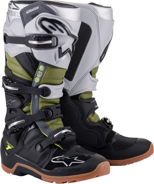 Cizme Alpinestars Tech 7 Enduro Black/Silver-0