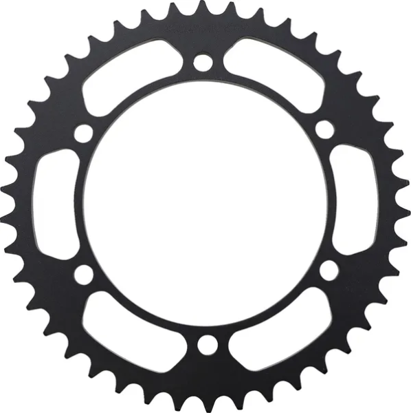 MOOSE RACING Steel Rear Sprocket Black, Zinc Plated -0