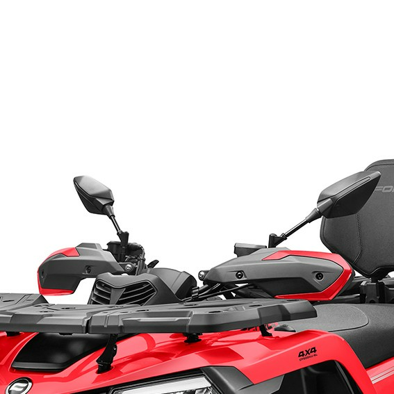 KIT PROTECȚIE MÂINI ATV CFMOTO HANDGUARD FORCE – ROȘU, 3, nordicamoto.ro