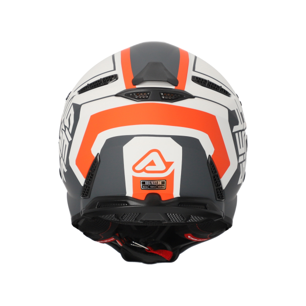 Casca Acerbis Profile 5 White/Orange-2