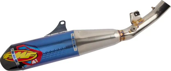 4.1 Rct Slip-on Muffler Anodized, Blue-1
