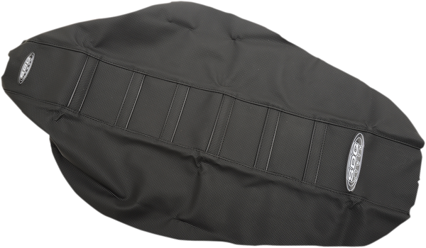 6-rib Gripper Seat Cover Black, 2, nordicamoto.ro