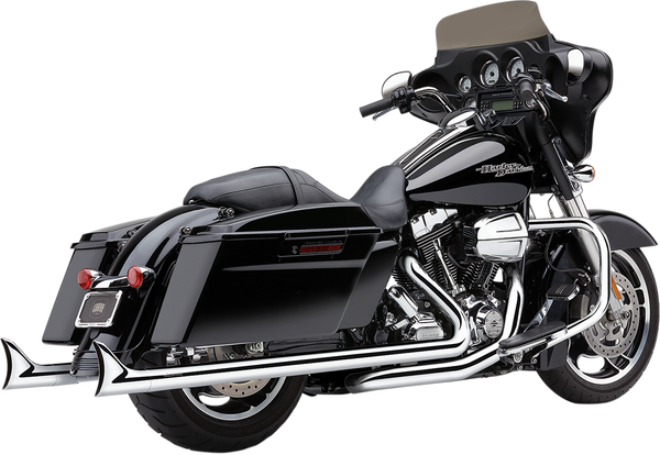 Speedster Dual Exhaust System Chrome, 1, nordicamoto.ro