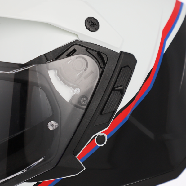 Casca integrala Acerbis Assault Graphic Alb/Negru XXL-3