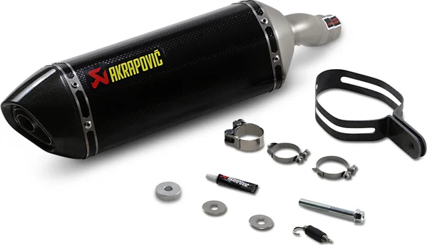 Akrapovic Slip-On muffler Kawasaki Z300 Ninja 300 carbon - S-K3SO1-ZC-0