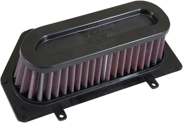 Sportbike Race-spec High-flow Air Filter Black, Red, 1, nordicamoto.ro