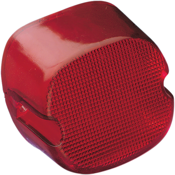 Laydown Taillight Lens With Bottom Tag Lens Red, 1, nordicamoto.ro